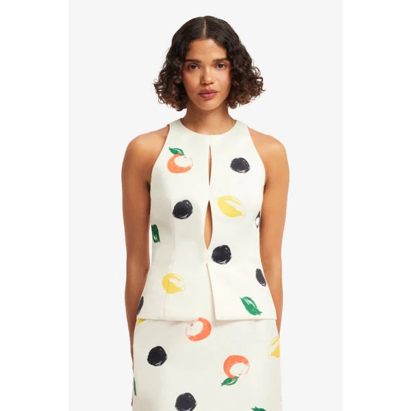 Leo Lin Amelia Top  - Leo Lin Dress - Australian Luxury Fashion - Shop at Coveti