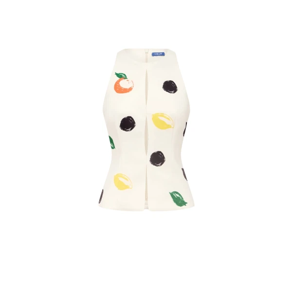 Leo Lin Amelia Top  - Leo Lin Dress - Australian Luxury Fashion - Shop at Coveti