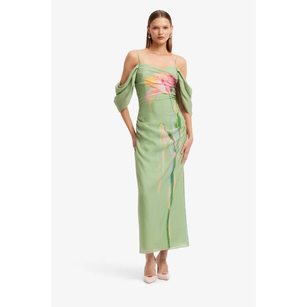 Leo Lin Angeline Maxi Dress  - Leo Lin Dress - Australian Luxury Fashion - Shop at Coveti