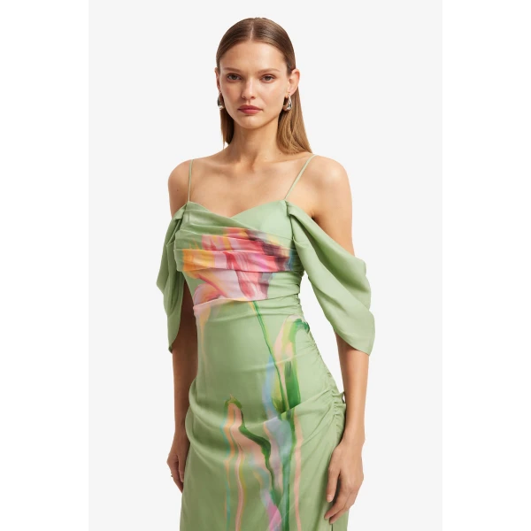 Leo Lin Angeline Maxi Dress  - Leo Lin Dress - Australian Luxury Fashion - Shop at Coveti