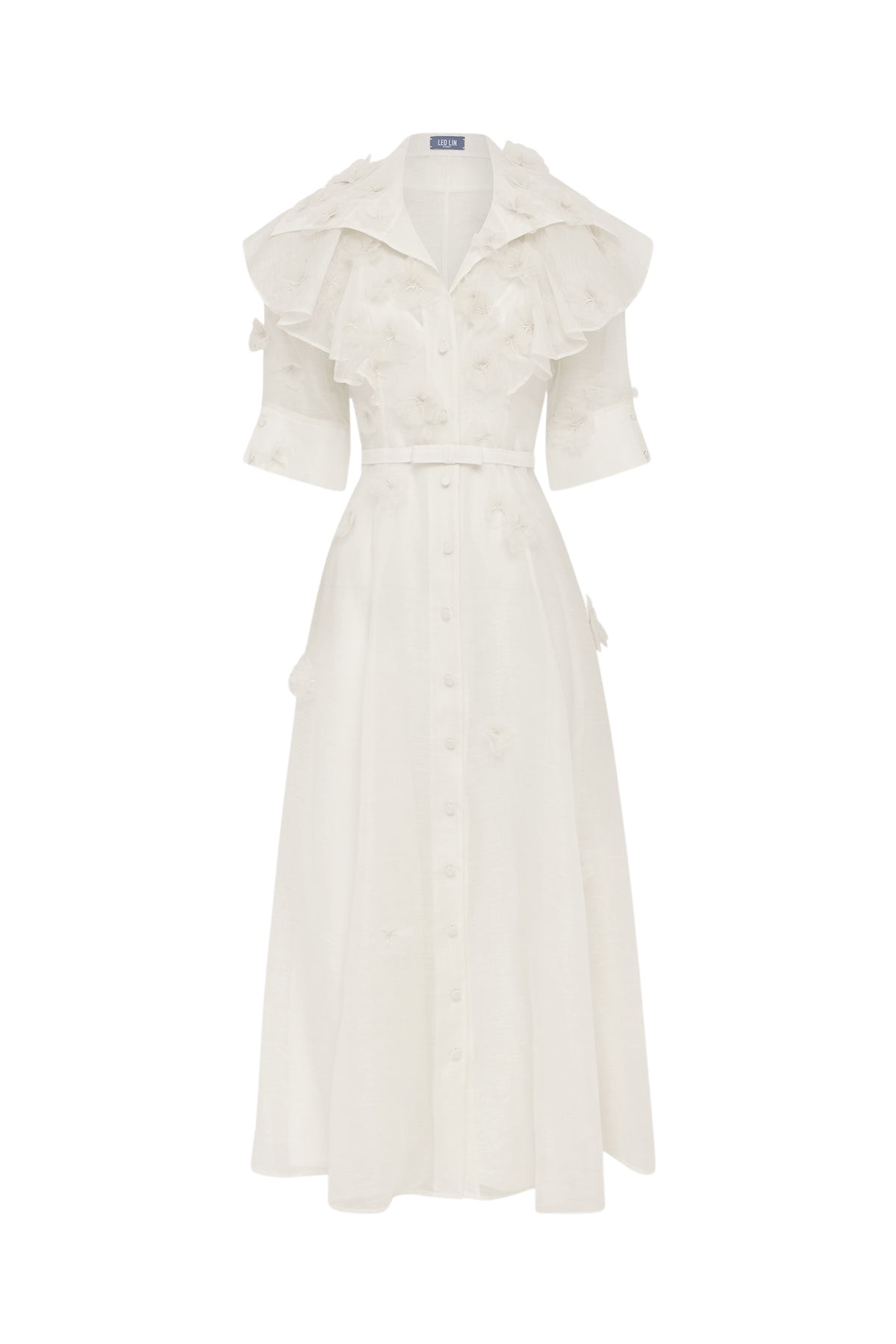 Leo Lin Anya Petal Midi Dress