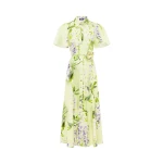 Leo Lin Bianca Short Sleeve Midi Dress  - Leo Lin Dress - Australian Luxury Fashion - Shop at Coveti