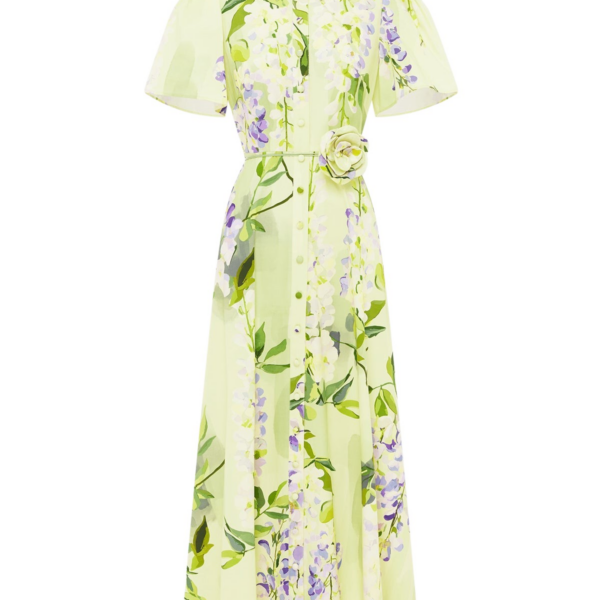 Leo Lin Bianca Short Sleeve Midi Dress  - Leo Lin Dress - Australian Luxury Fashion - Shop at Coveti