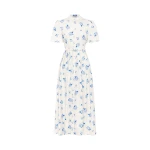 Leo Lin Bianca Short Sleeve Midi Dress  - Leo Lin Dress - Australian Luxury Fashion - Shop at Coveti