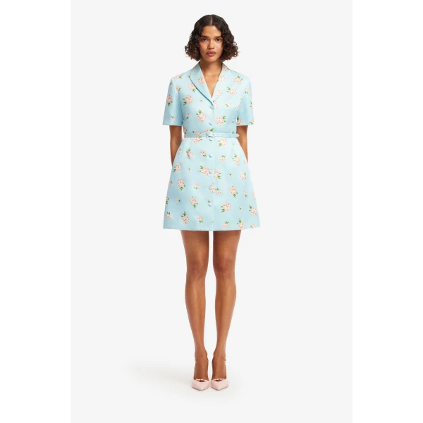 Leo Lin Brigitte Mini Dress  - Leo Lin Dress - Australian Luxury Fashion - Shop at Coveti