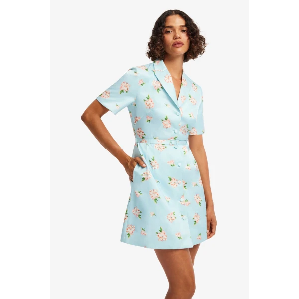 Leo Lin Brigitte Mini Dress  - Leo Lin Dress - Australian Luxury Fashion - Shop at Coveti