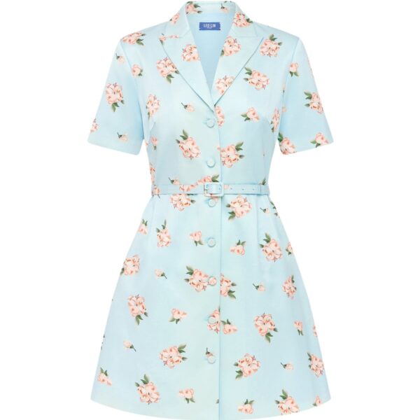 Leo Lin Brigitte Mini Dress  - Leo Lin Dress - Australian Luxury Fashion - Shop at Coveti