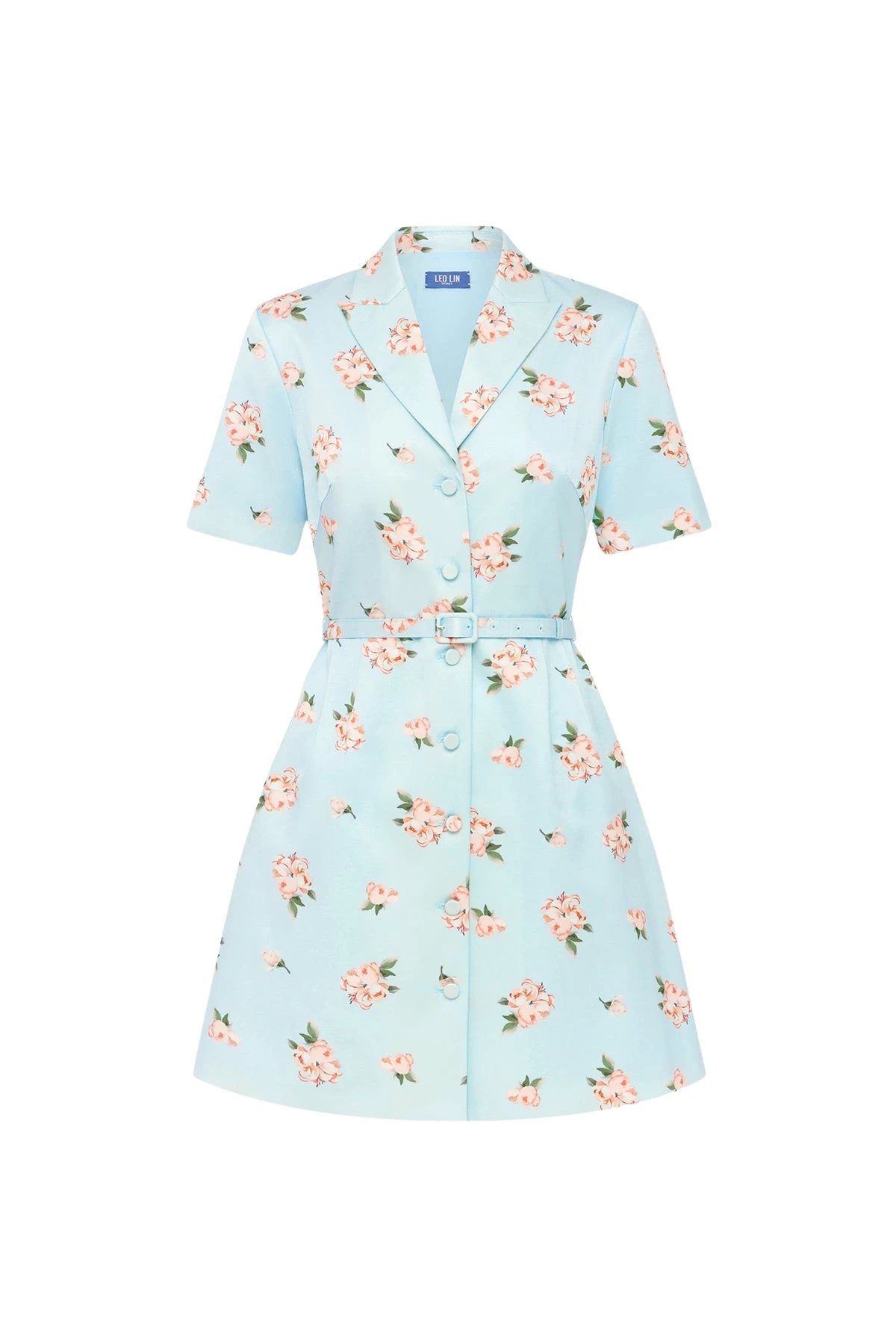Leo-Lin-Brigitte-Mini-Dress47295_nobg Leo Lin Brigitte Mini Dress - Leo Lin Dress - Australian Luxury Fashion - Shop at Coveti