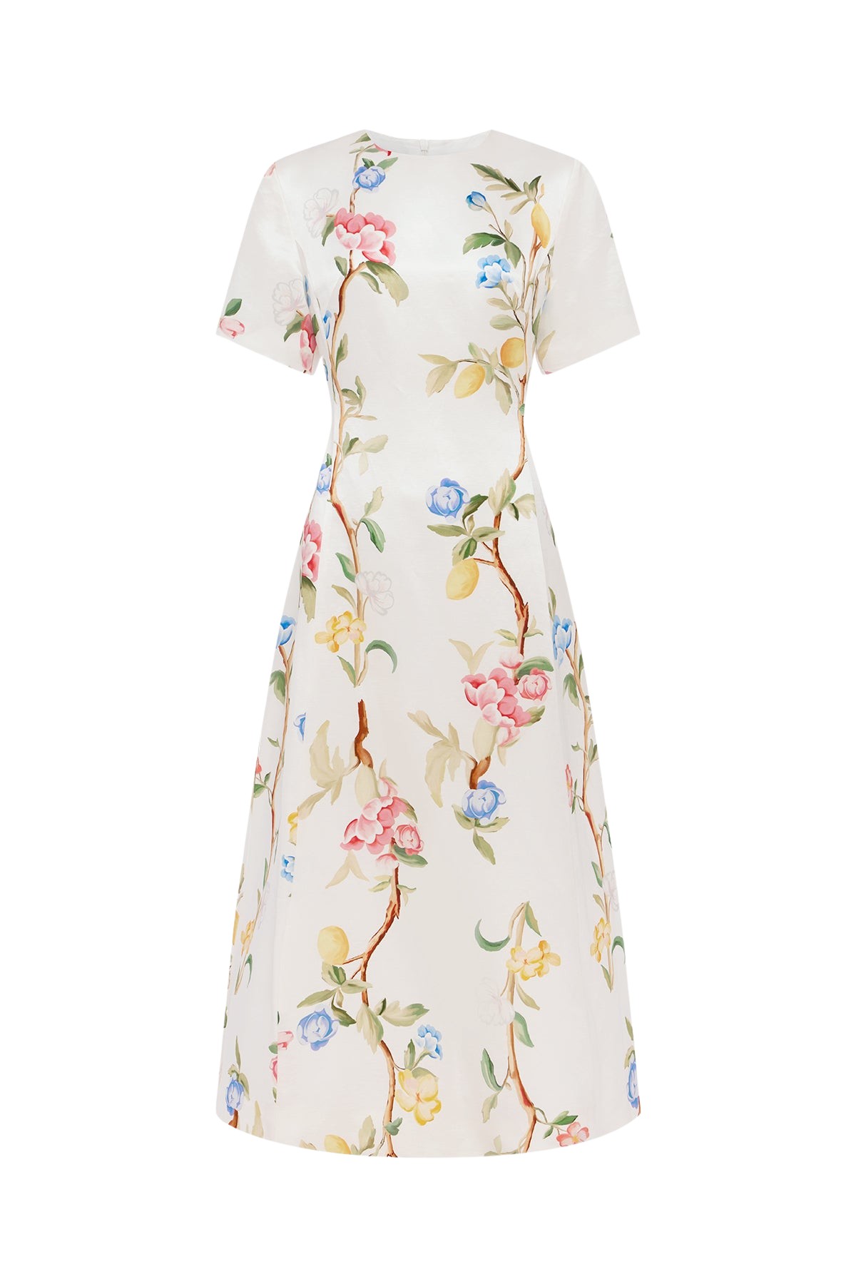 Leo Lin Caroline Short Sleeve Midi Dress