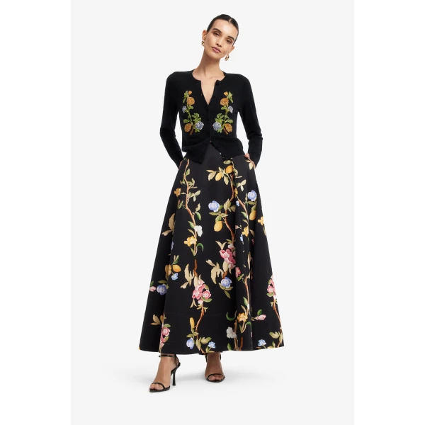 Leo Lin Claire Embellished Knit Cardigan  - Leo Lin Dress - Australian Luxury Fashion - Shop at Coveti