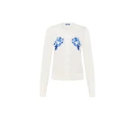Leo Lin Claire Embellished Knit Cardigan  - Leo Lin Dress - Australian Luxury Fashion - Shop at Coveti