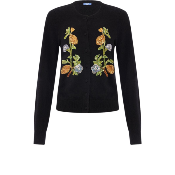 Leo Lin Claire Embellished Knit Cardigan  - Leo Lin Dress - Australian Luxury Fashion - Shop at Coveti