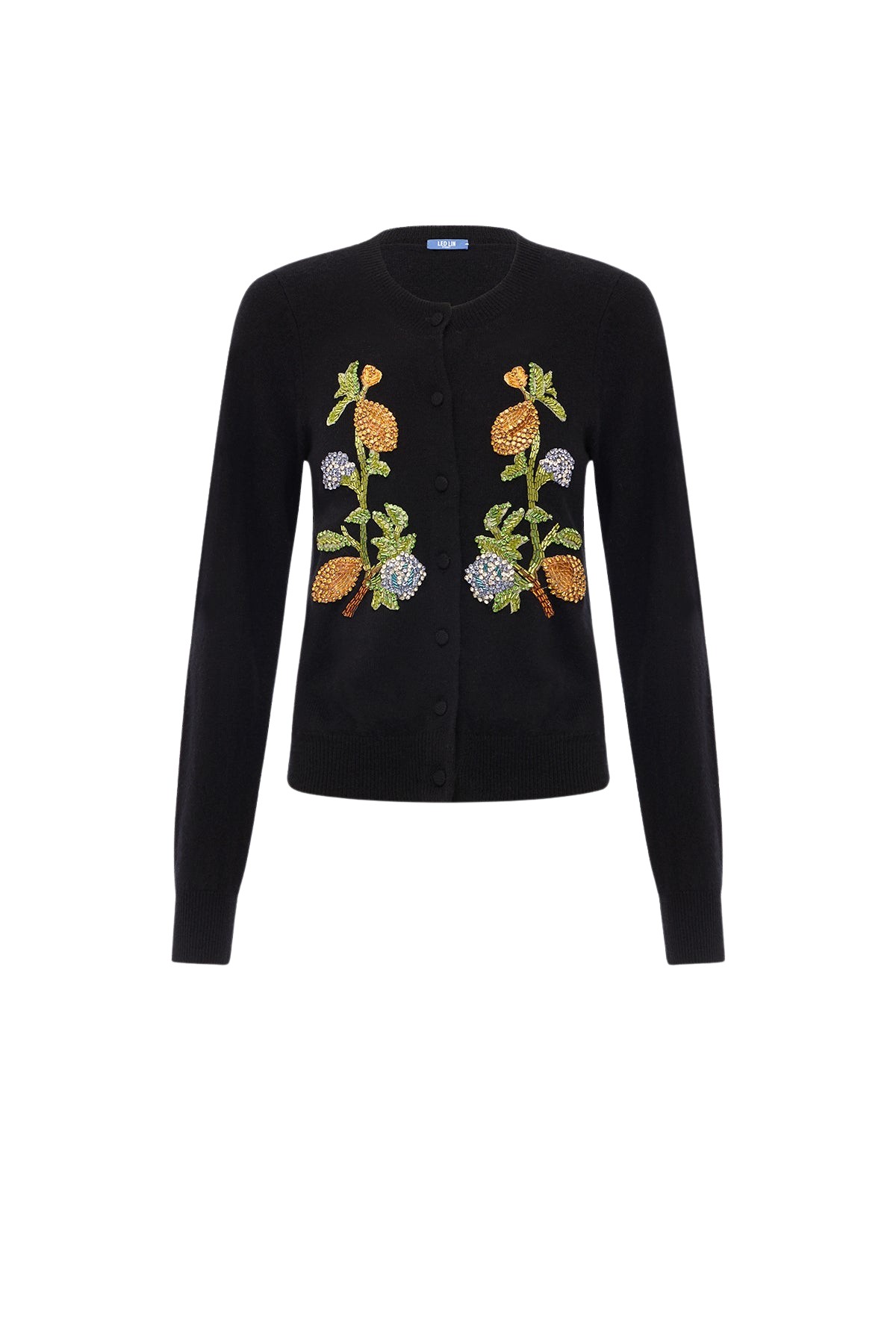 Leo Lin Claire Embellished Knit Cardigan  - Leo Lin Dress - Australian Luxury Fashion - Shop at Coveti