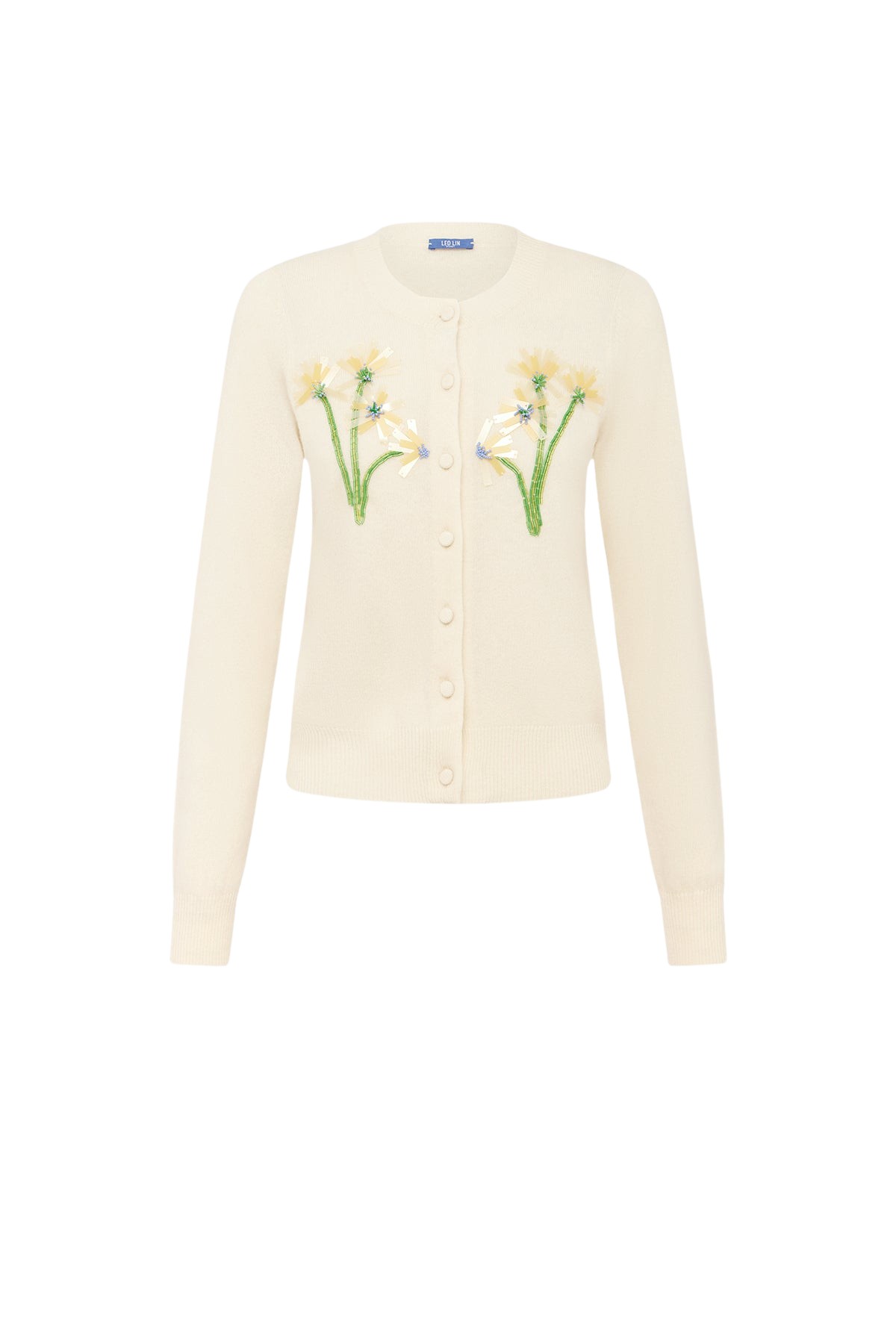 Leo Lin Claire Embellished Knit Cardigan  - Leo Lin Dress - Australian Luxury Fashion - Shop at Coveti