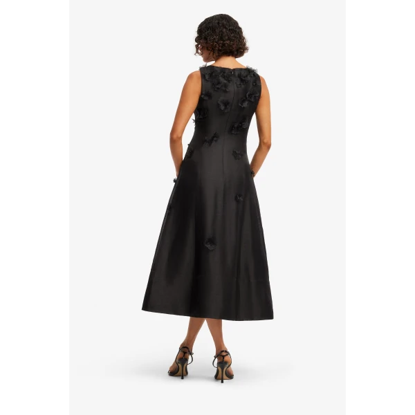 Leo Lin Cleo Petal Sleeveless Midi Dress  - Leo Lin Dress - Australian Luxury Fashion - Shop at Coveti
