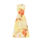 Leo Lin Cleo Sleeveless Midi Dress  - Leo Lin Dress - Australian Luxury Fashion - Shop at Coveti