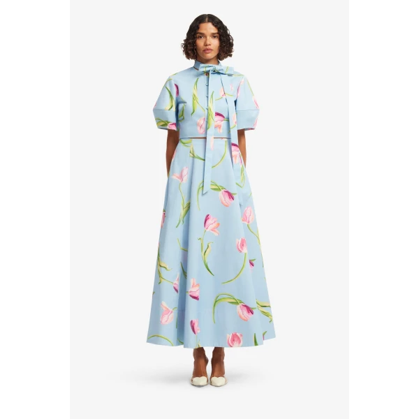 Leo Lin Elina Maxi Skirt  - Leo Lin Dress - Australian Luxury Fashion - Shop at Coveti