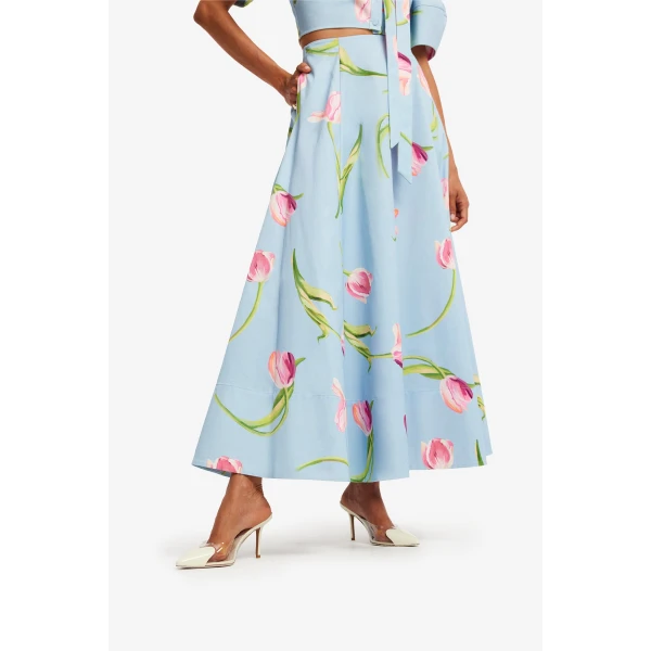 Leo Lin Elina Maxi Skirt  - Leo Lin Dress - Australian Luxury Fashion - Shop at Coveti