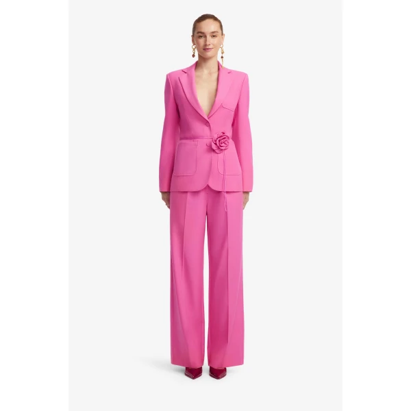 Leo Lin Elisha Wide Leg Pants  - Leo Lin Dress - Australian Luxury Fashion - Shop at Coveti
