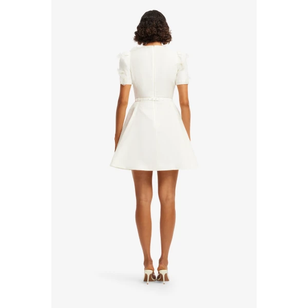 Leo Lin Elyse Petal Short Sleeve Mini Dress  - Leo Lin Dress - Australian Luxury Fashion - Shop at Coveti