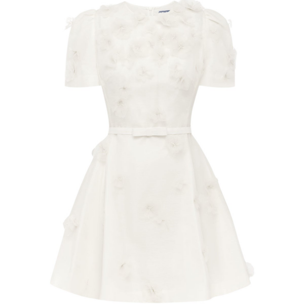Leo Lin Elyse Petal Short Sleeve Mini Dress  - Leo Lin Dress - Australian Luxury Fashion - Shop at Coveti