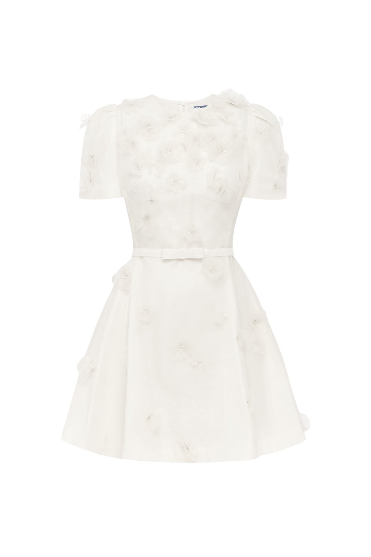 Leo Lin Elyse Petal Short Sleeve Mini Dress