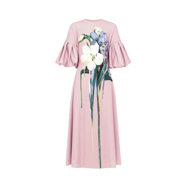 Leo Lin Everly Midi Dress  - Leo Lin Dress - Australian Luxury Fashion - Shop at Coveti