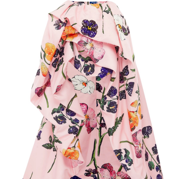 Leo Lin Fiorella Embellished Voluminous Skirt  - Leo Lin Dress - Australian Luxury Fashion - Shop at Coveti