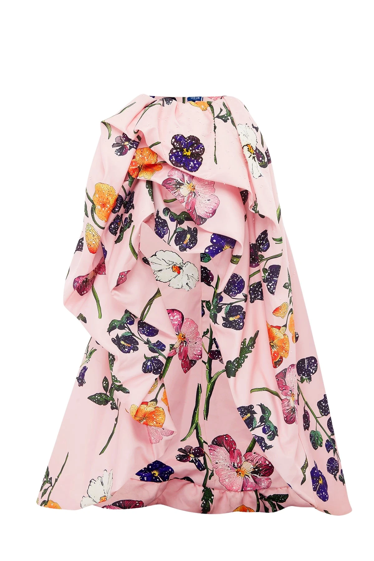 Leo-Lin-Fiorella-Embellished-Voluminous-Skirt46859_nobg Leo Lin Fiorella Embellished Voluminous Skirt - Leo Lin Dress - Australian Luxury Fashion - Shop at Coveti