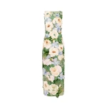 Leo Lin Fleur Floral Hand Embroidered Backless Maxi Dress  - Leo Lin Dress - Australian Luxury Fashion - Shop at Coveti