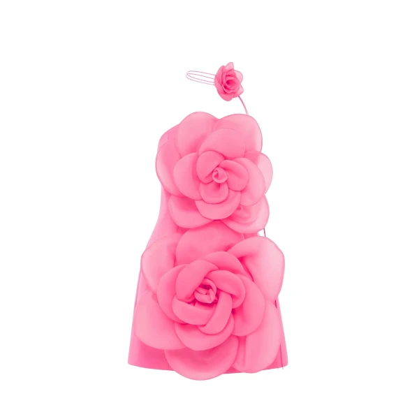 Leo Lin Floret Mini Dress  - Leo Lin Dress - Australian Luxury Fashion - Shop at Coveti