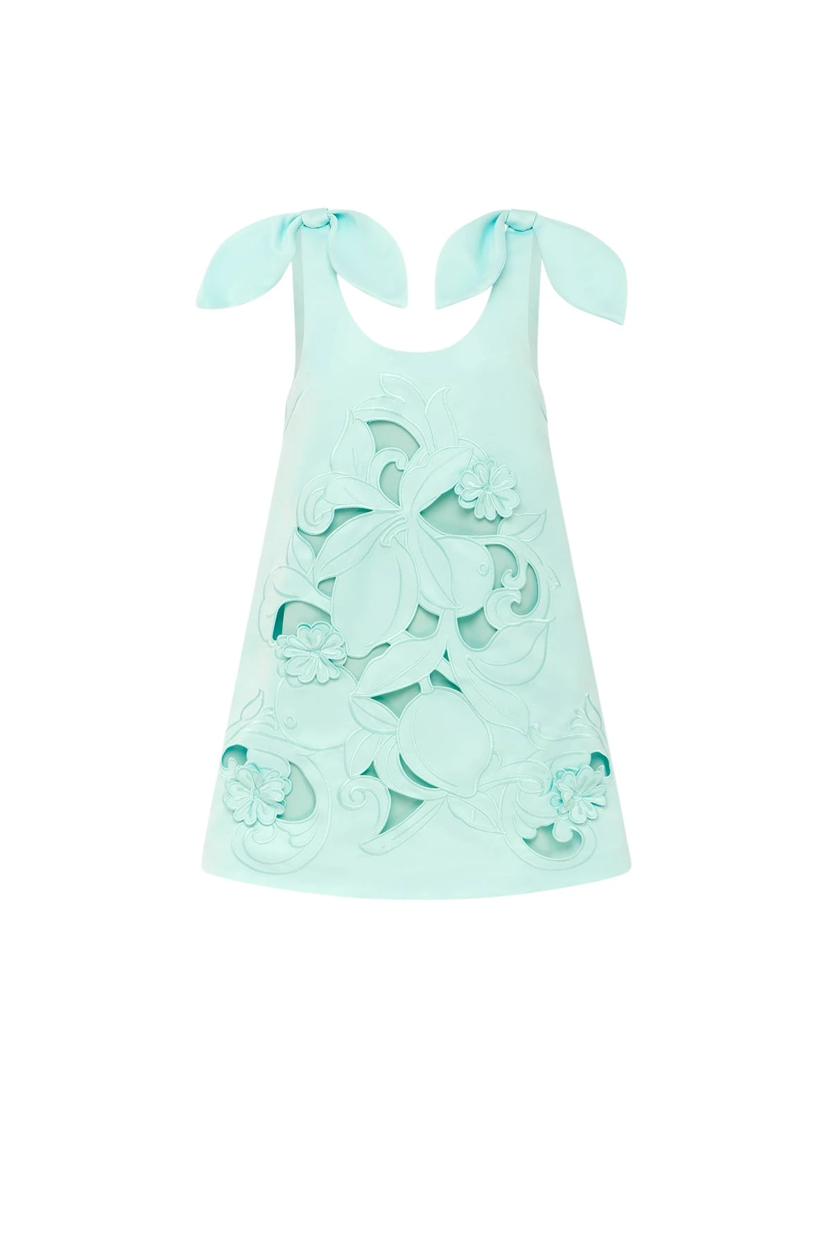 Leo-Lin-Harper-Bow-Applique-Mini-Dress47252_nobg Leo Lin Harper Bow Appliqué Mini Dress - Leo Lin Dress - Australian Luxury Fashion - Shop at Coveti