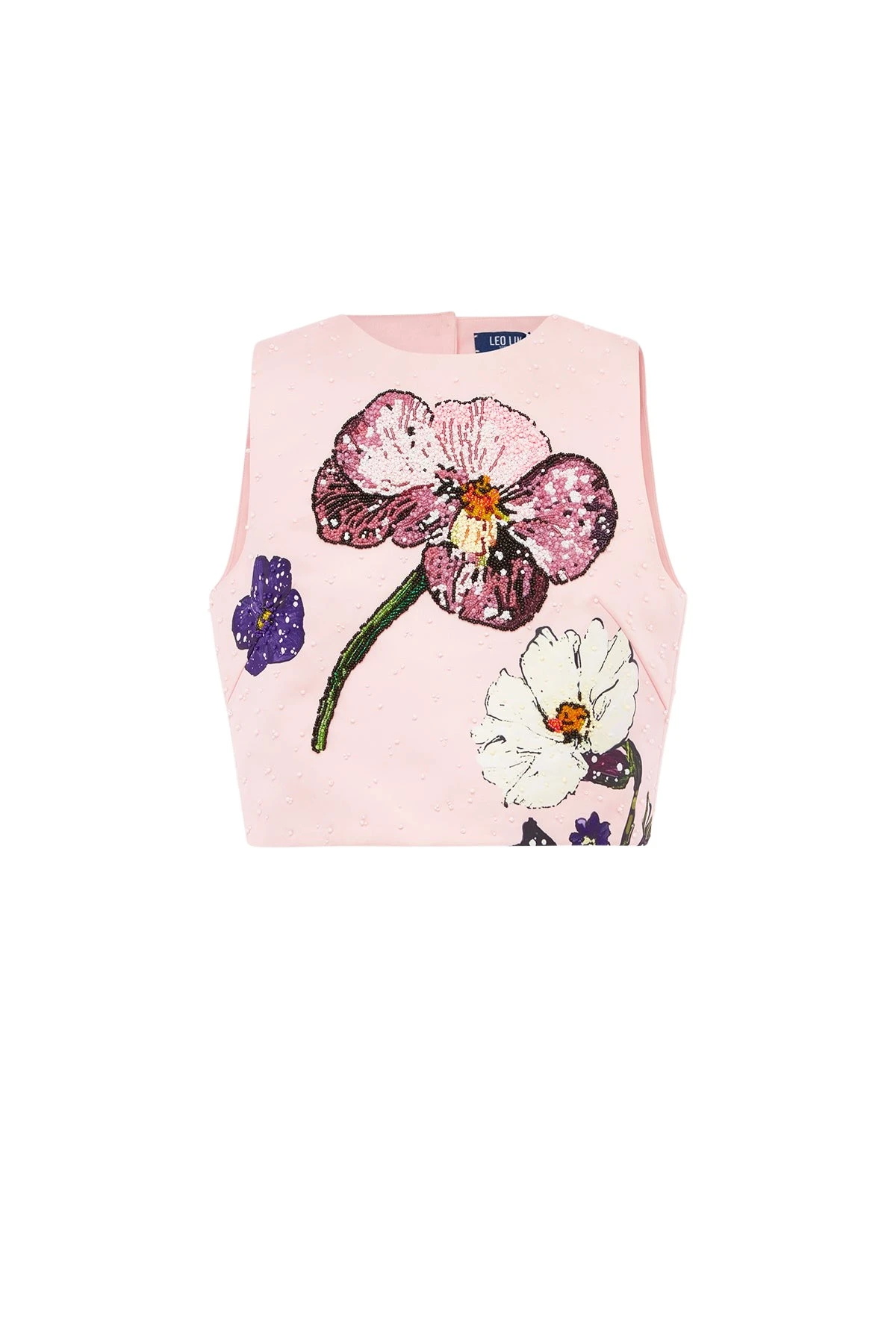 Leo-Lin-Iris-Embellished-Top-637501_nobg Leo Lin Iris Embellished Top - Leo Lin Dress - Australian Luxury Fashion - Shop at Coveti