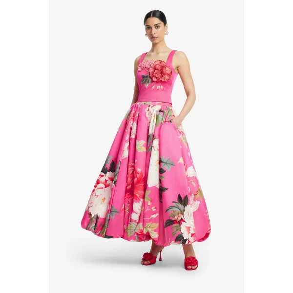 Leo Lin Isadora Appliqué Top  - Leo Lin Dress - Australian Luxury Fashion - Shop at Coveti