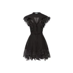 Leo Lin Isla Appliqué Mini Dress  - Leo Lin Dress - Australian Luxury Fashion - Shop at Coveti