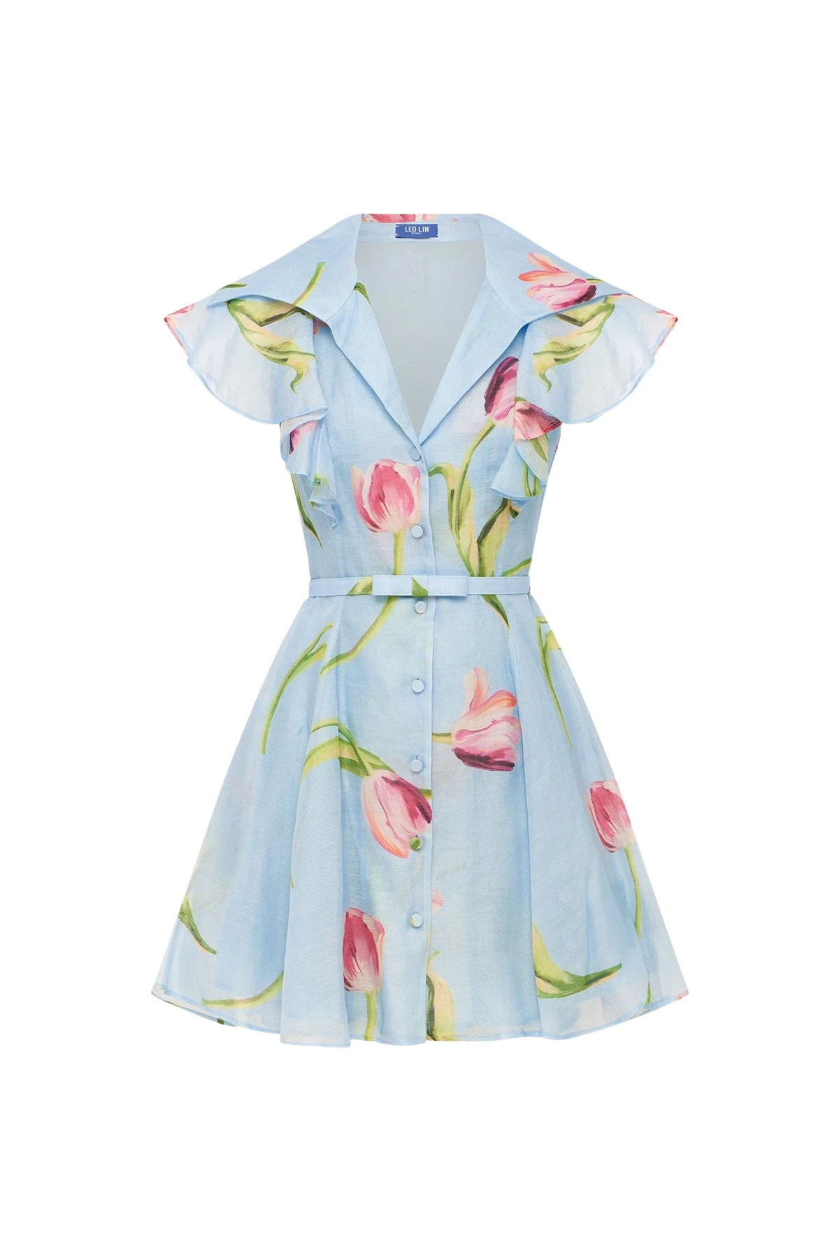 Leo-Lin-Isla-Mini-Dress-657116_nobg Leo Lin Isla Mini Dress - Leo Lin Dress - Australian Luxury Fashion - Shop at Coveti