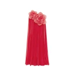 Leo Lin Jaclyn Draped Floor Length Dress  - Leo Lin Dress - Australian Luxury Fashion - Shop at Coveti
