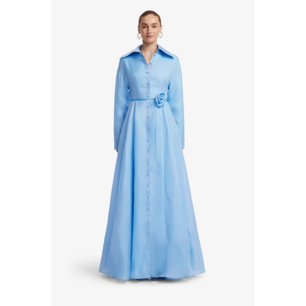 Leo Lin Josephine Silk Gown  - Leo Lin Dress - Australian Luxury Fashion - Shop at Coveti