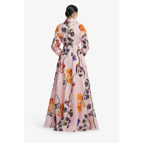 Leo Lin Josephine Silk Gown  - Leo Lin Dress - Australian Luxury Fashion - Shop at Coveti