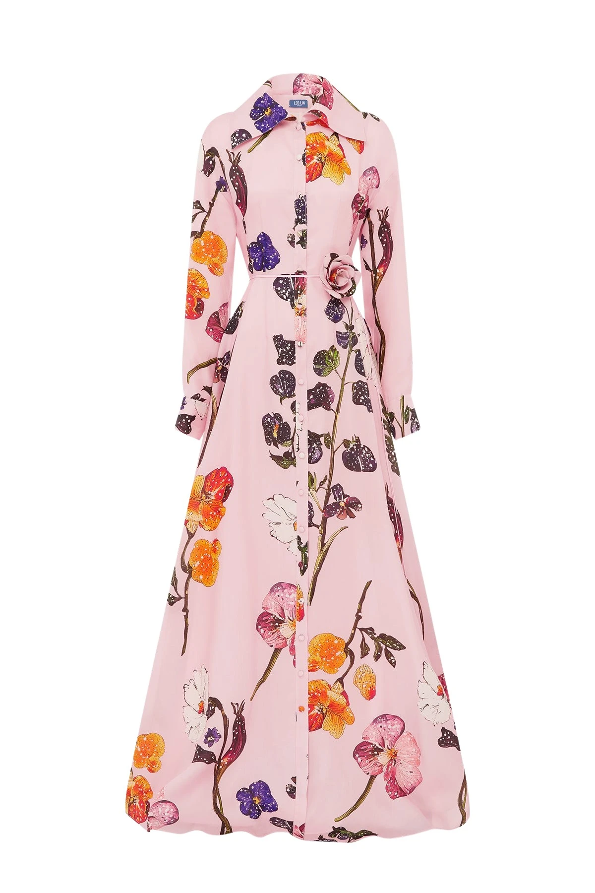 Leo-Lin-Josephine-Silk-Gown-687949_nobg Leo Lin Josephine Silk Gown - Leo Lin Dress - Australian Luxury Fashion - Shop at Coveti