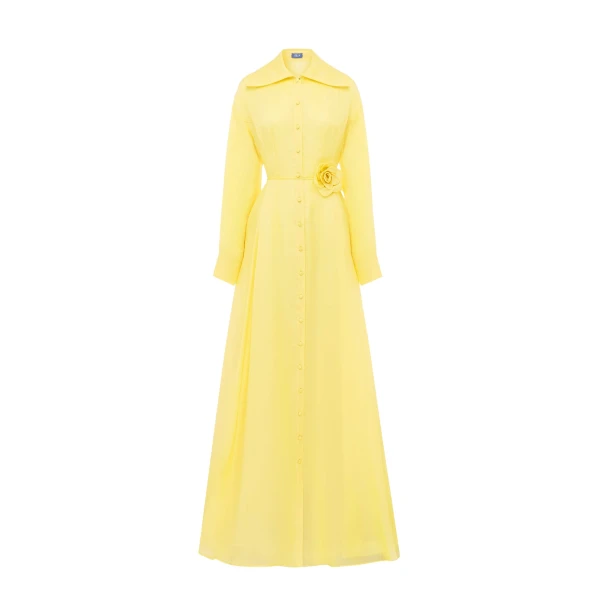 Leo Lin Josephine Silk Gown  - Leo Lin Dress - Australian Luxury Fashion - Shop at Coveti