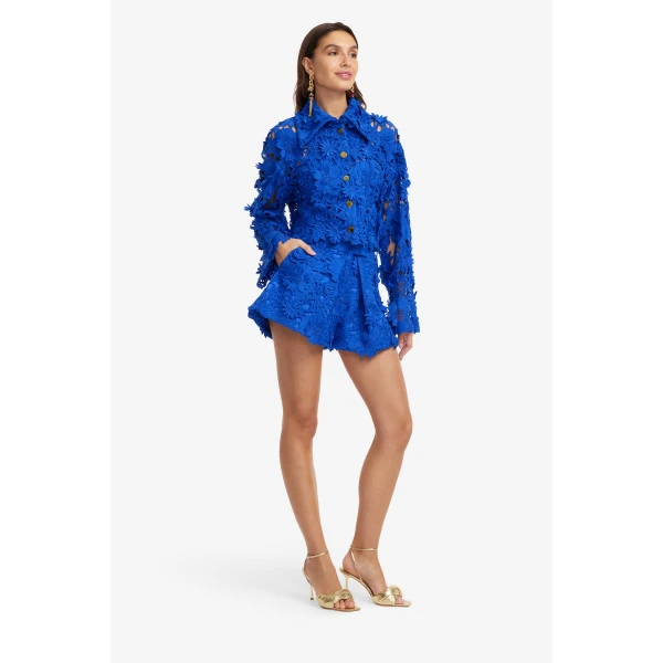 Leo Lin Josie Lace Shorts  - Leo Lin Dress - Australian Luxury Fashion - Shop at Coveti