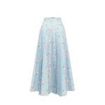 Leo-Lin-June-Pleated-Maxi-Skirt31466_nobg Leo Lin June Pleated Maxi Skirt - Leo Lin Dress - Australian Luxury Fashion - Shop at Coveti