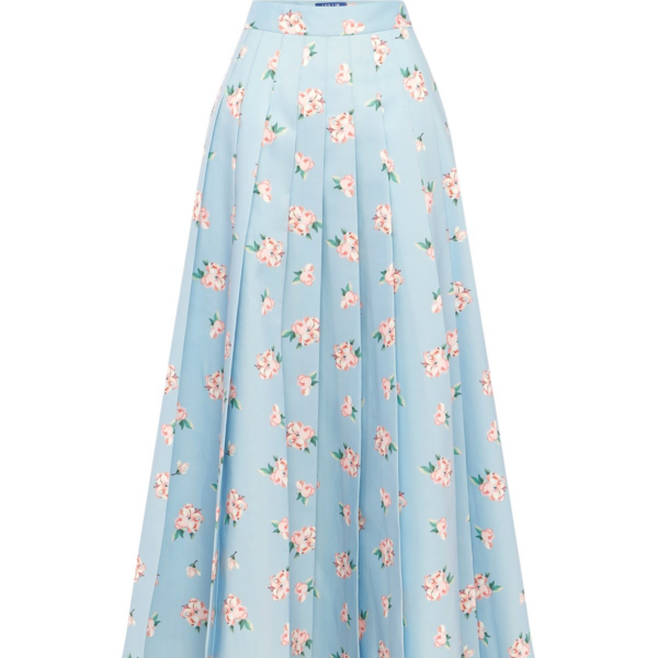 Leo Lin June Pleated Maxi Skirt  - Leo Lin Dress - Australian Luxury Fashion - Shop at Coveti