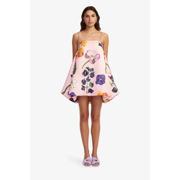 Leo Lin Patsy Embellished Puff Mini Dress  - Leo Lin Dress - Australian Luxury Fashion - Shop at Coveti