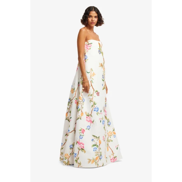 Leo Lin Phoebe Embellished Gown  - Leo Lin Dress - Australian Luxury Fashion - Shop at Coveti