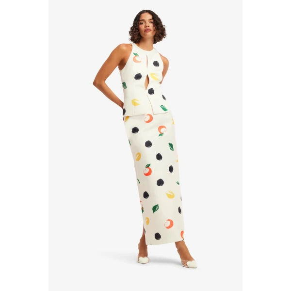 Leo Lin Quinn Maxi Skirt  - Leo Lin Dress - Australian Luxury Fashion - Shop at Coveti