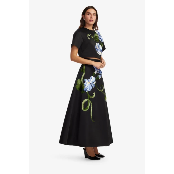 Leo Lin Rafaela Maxi Skirt  - Leo Lin Dress - Australian Luxury Fashion - Shop at Coveti