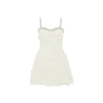 Leo Lin Sophia Embellished Lace Mini Dress  - Leo Lin Dress - Australian Luxury Fashion - Shop at Coveti