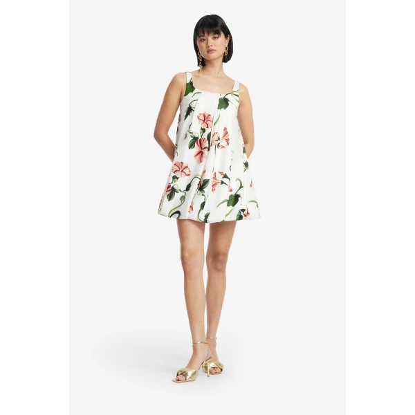 Leo Lin Suki Puff Mini Dress  - Leo Lin Dress - Australian Luxury Fashion - Shop at Coveti